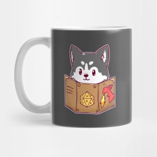 Husky Dungeon Master Mug